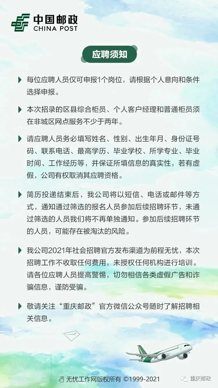 六安市邮政局最新招聘概览