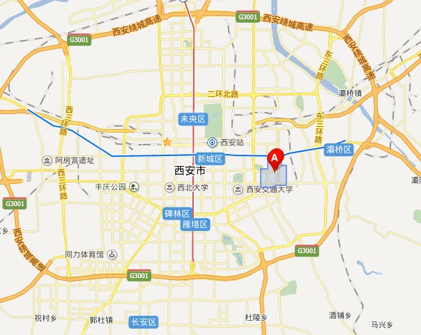 西安市区最新地图，古都新面貌探索