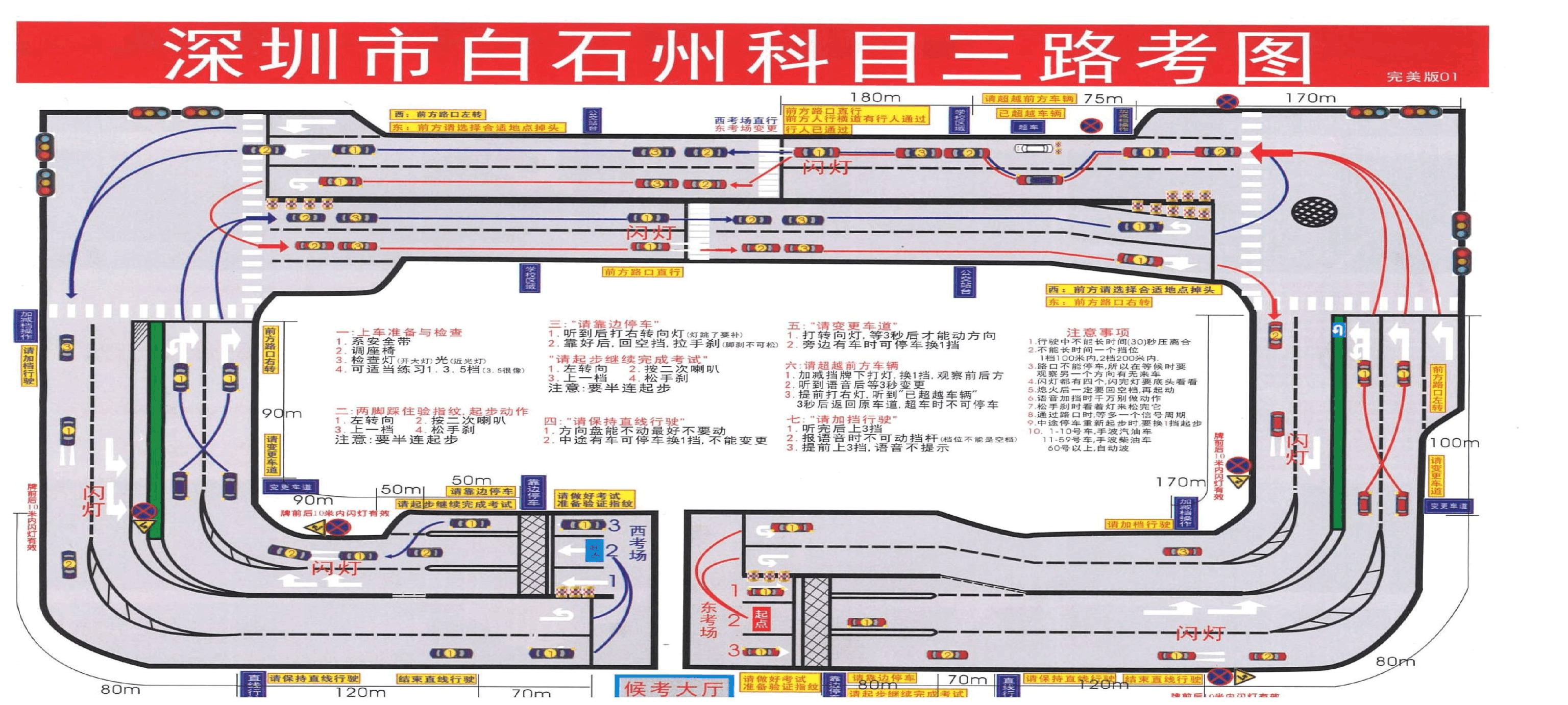 白石洲科目三考试视频最新详解攻略